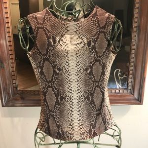 💥TRUSSARDI Italian python top💥